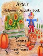 Aria's Halloween Activity Book