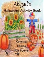 Abigail's Halloween Activity Book