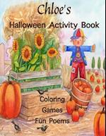 Chloe's Halloween Activity Book
