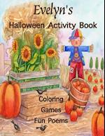 Evelyn's Halloween Activity Book