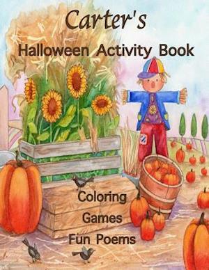 Carter's Halloween Activity Book
