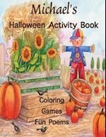 Michael's Halloween Activity Book