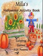 Mila's Halloween Activity Book