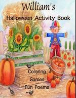 William's Halloween Activity Book