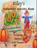 Riley's Halloween Activity Book