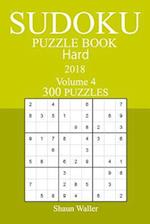 300 Hard Sudoku Puzzle Book - 2018