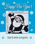 Happy New Year ! Black & White Nonograms.