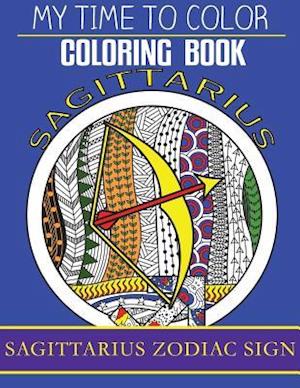 Sagittarius Zodiac Sign - Adult Coloring Book