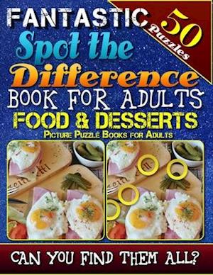 Fantastic Spot the Difference Book for Adults