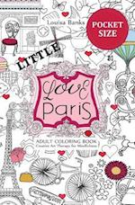 Little Love Paris Adult Coloring Book