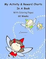 My Activity & Reward Charts in a Book with Coloring Pages (60 Weeks)