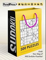 Sudoku: 500 Sudoku puzzles for Adults Easy (with answers) 