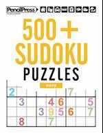 500+ Sudoku Puzzles Easy: Sudoku Puzzle Book easy (with answers) 