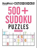 500+ Sudoku Puzzles Medium: Sudoku Puzzle Book Medium (with answers) 