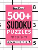 500+ Sudoku Puzzles Book Medium: Sudoku Puzzle Book Medium (with answers) 