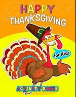 Happy Thanksgiving Activity Books for Kids