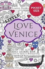 Little Love Venice Adult Coloring Book