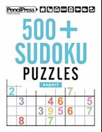 500+ Sudoku Puzzles Expert: Sudoku Puzzle Book Expert (with answers) 