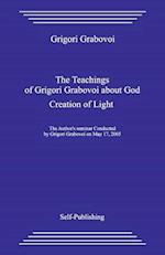 The Teaching about God. Creation of Light.