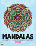 Mandalas 50 Coloring Pages for Adults Relaxation Vol.7