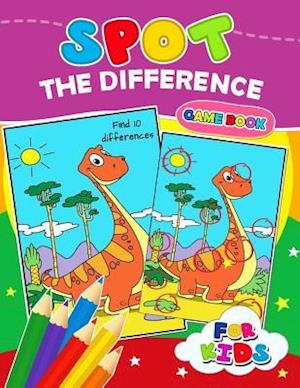Spot the Difference Game Book for Kids