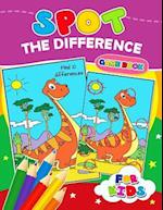 Spot the Difference Game Book for Kids