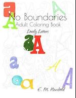 No Boundaries Adult Coloring Book