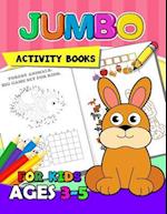 Jumbo Activity Books for Kids Ages 3-5