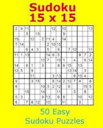 Sudoku 15 X 15 50 Easy Sudoku Puzzles