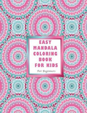 Easy Mandala Coloring Book for Kids