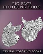 Pig Face Coloring Book for Adults