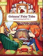 Grimms' Fairy Tales Adult Coloring Book Vol. 1