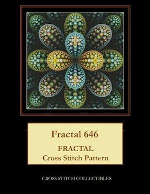 Fractal 646: Fractal Cross Stitch Pattern