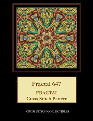 Fractal 647: Fractal Cross Stitch Pattern