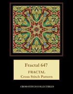 Fractal 647: Fractal Cross Stitch Pattern 
