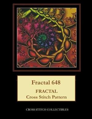 Fractal 648: Fractal Cross Stitch Pattern