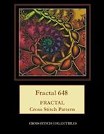 Fractal 648: Fractal Cross Stitch Pattern 