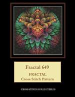 Fractal 649: Fractal Cross Stitch Pattern 