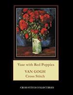 Vase with Red Poppies: Van Gogh Cross Stitch Pattern 