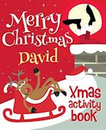 Merry Christmas David - Xmas Activity Book