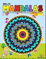 Mandalas 50 Coloring Pages for Older Kids Relaxation Vol.10