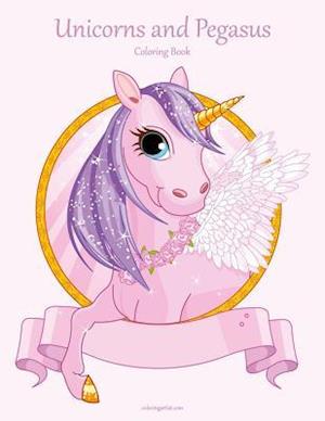 Unicorns and Pegasus Coloring Book 1