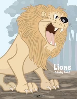 Lions Coloring Book 2