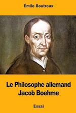 Le Philosophe Allemand Jacob Boehme