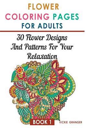 Flower Coloring Pages for Adults