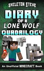 Diary of a Minecraft Lone Wolf (Dog) Full Quadrilogy