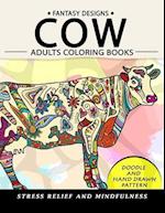 Cow Adults Coloring Books