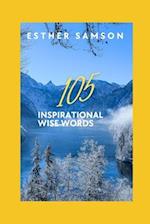 105 Inspirational Wise Words