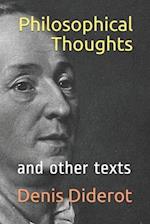 Philosophical Thoughts: And Other Texts 