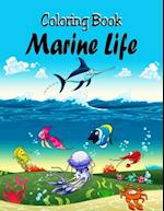 Coloring Book - Marine Life